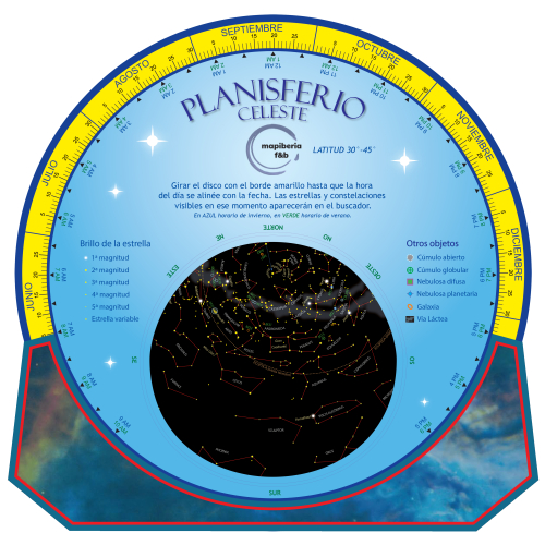 Planisferio Estelar (31,5x31,5)
