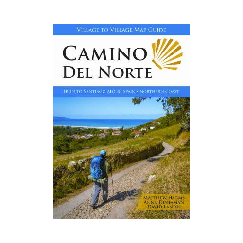 Mapa-guía Camino del Norte (Irún to Santiago)