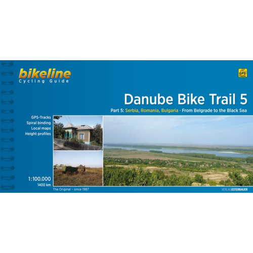 Danube Bike Trail Guide 5: From Belgrade to the Black Sea 1:100.000