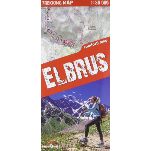 Elbrus 1:50.000 plastificado