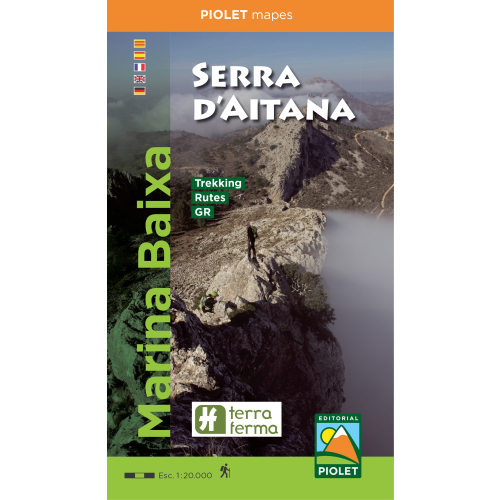 Marina Baixa. Serra d'Aitana 1:20.000