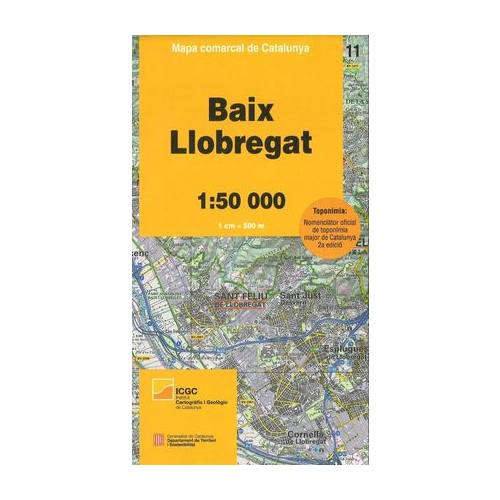 11 Baix Llobregat 1:50.000