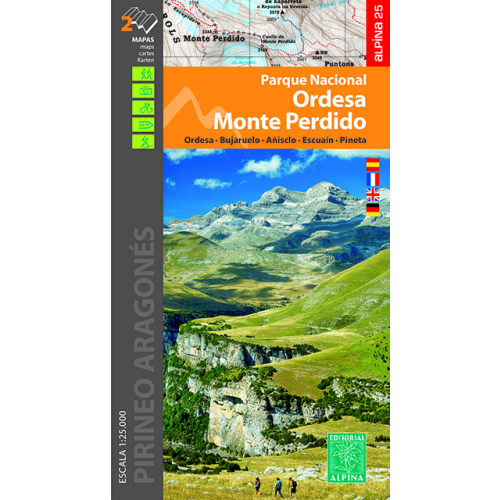 P. N. Ordesa y Monte Perdido 1:25.000
